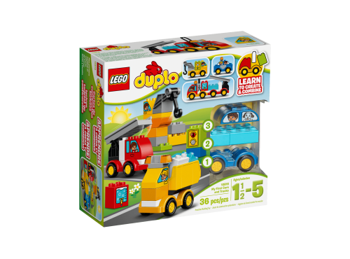 Bộ lắp ráp 10816 LEGO DUPLO MY FIRST CARS AND TRUCKS