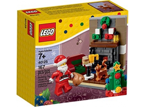 Bộ lắp ráp 40125 LEGO SANTA VISIT