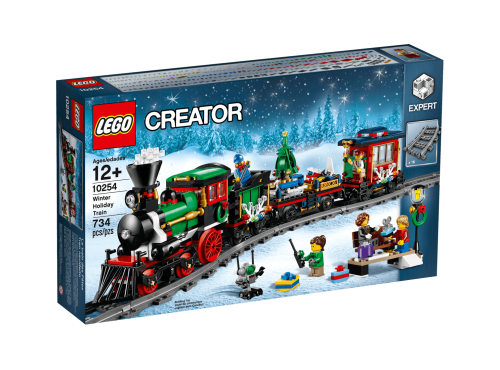Bộ lắp ráp chuyến tàu lửa mùa đông LEGO 10254