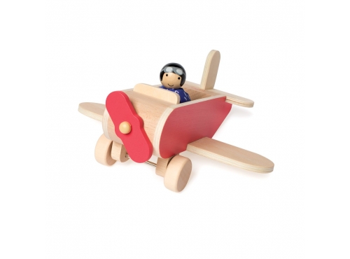 Đồ chơi gỗ Manhattan Toy ( USA) phi công lái máy bay