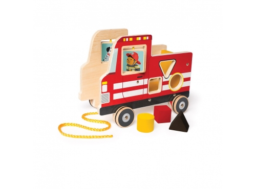 Đồ chơi gỗ Manhattan Toy xe cứu hỏa