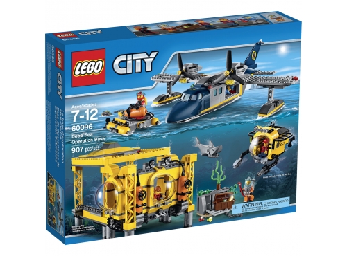 Đồ Chơi Xếp Hình Trạm Điều Hành Tham Hiểm Đại Dương LEGO 60096